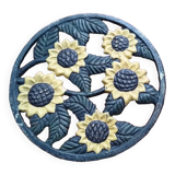 Vintage cast iron trivet