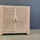 Vintage pencil reed cabinet, 1970s
