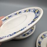 set 4 coffee cups with saucers Villeroy and Boch Clacquesin