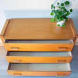 Commode elm vintage design 1980