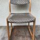 Set of 6 old Baumann chairs sled