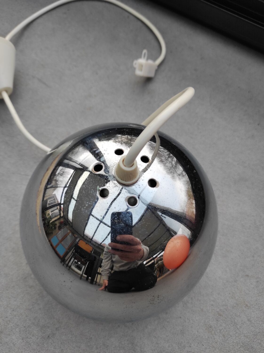 Eyeball 1970 stainless steel, chrome