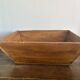 Large vintage wooden dough trough – 65 × 50 cm