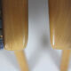 Set of 2  grey and blue lounge armchairs 1960s