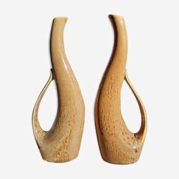 Pair of soliflore vases