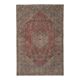 Vintage Turkish handmade rug 134x193 cm
