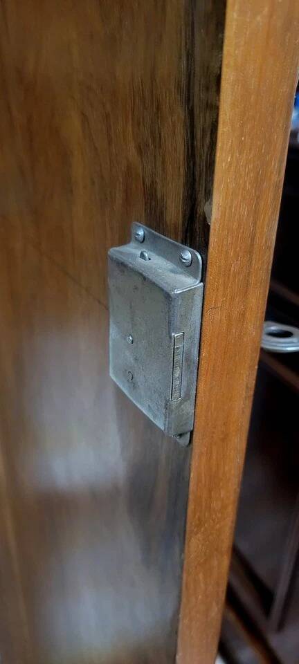 Art Deco period walnut armoire circa 1920-1940