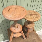 Pair of stools a screw