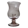 Vintage glass bubble photophore in pale amethyst, Biot style, 1970-1980.