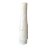Vintage Spanish Alabaster Sculptural Vase – San Leo – Minimalist – 1970s