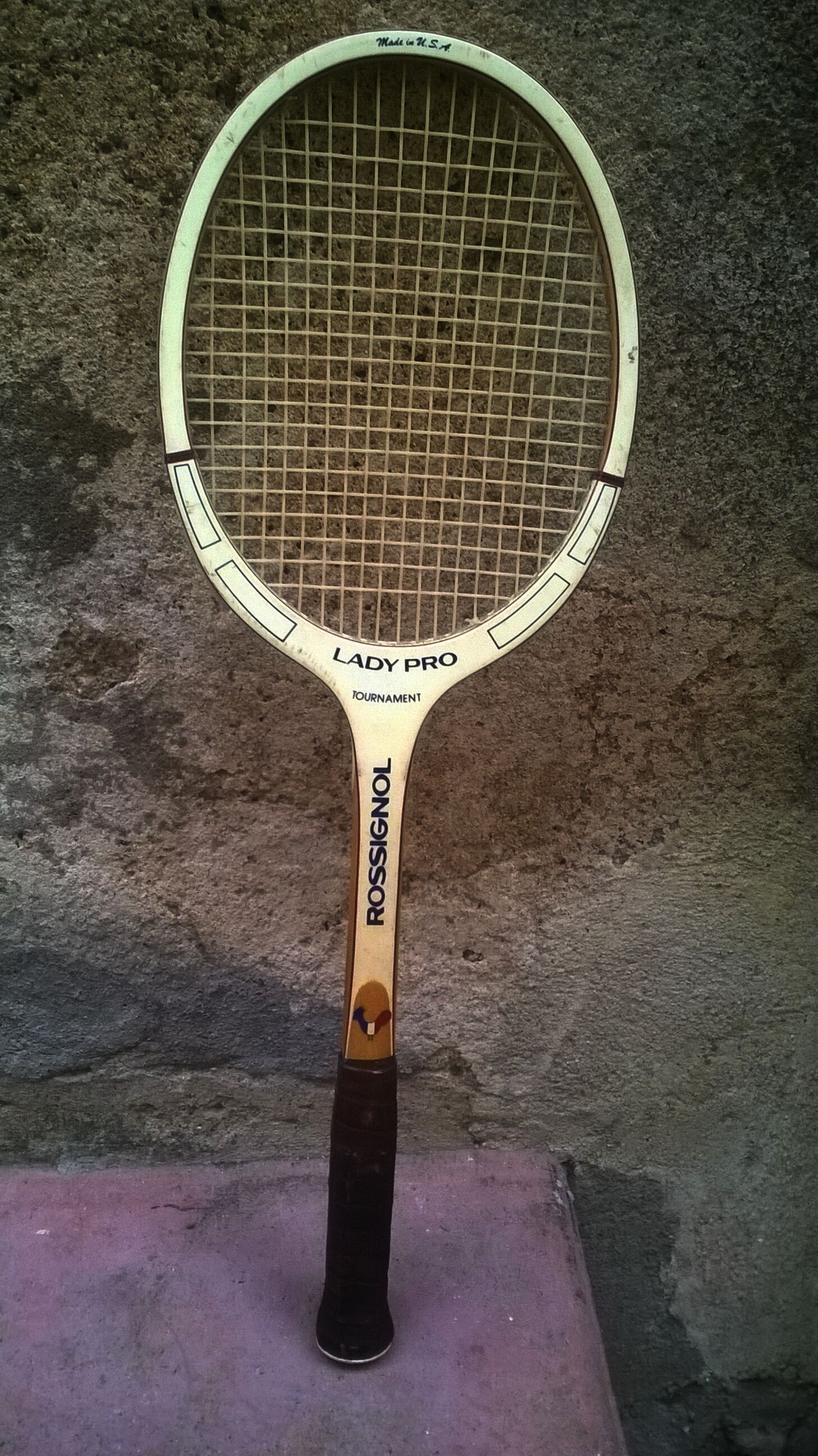 Vintage tennis racket