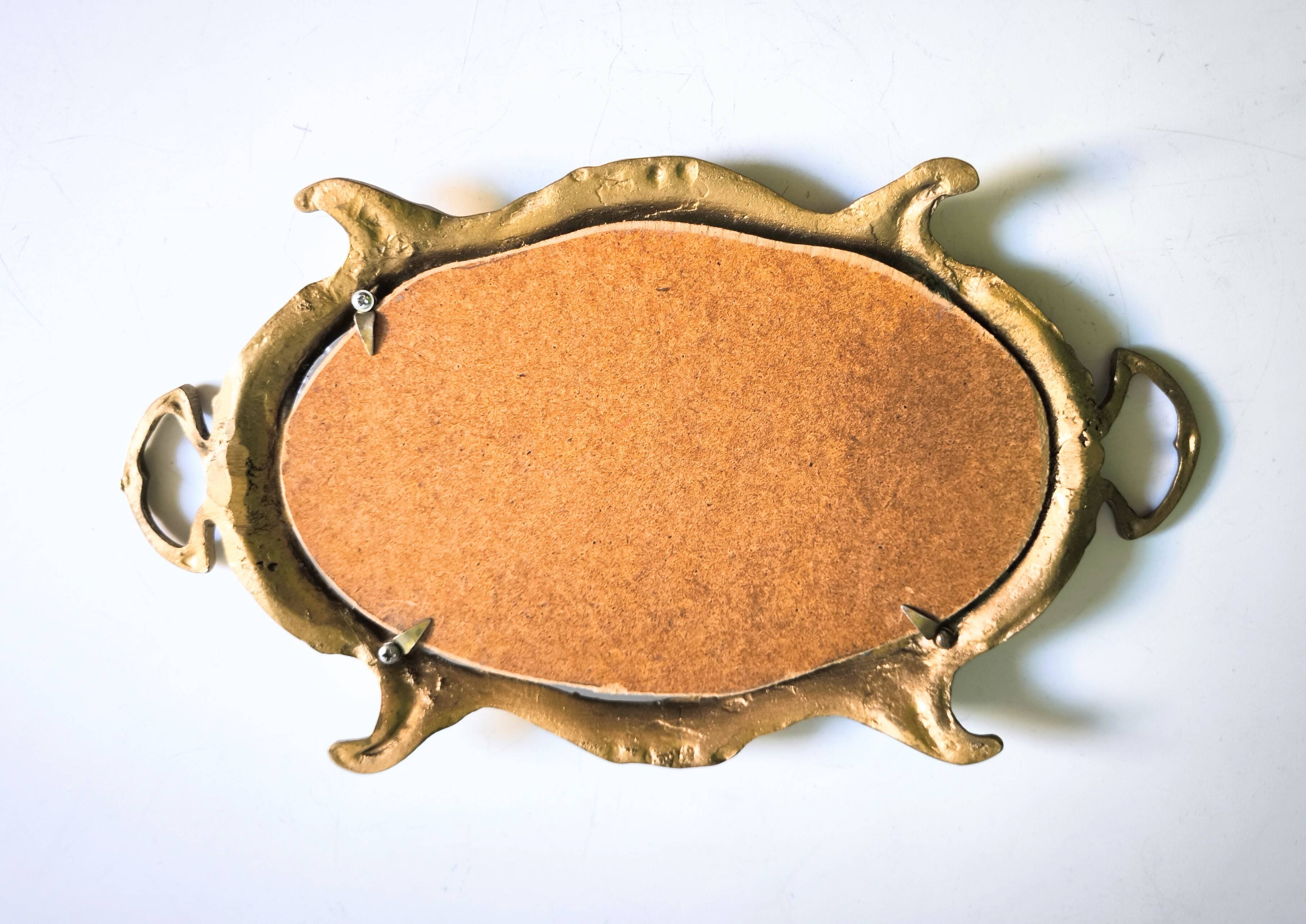 French bronze tray in Louis XV style with design