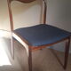 4 chaises Goede Arbeid en teck