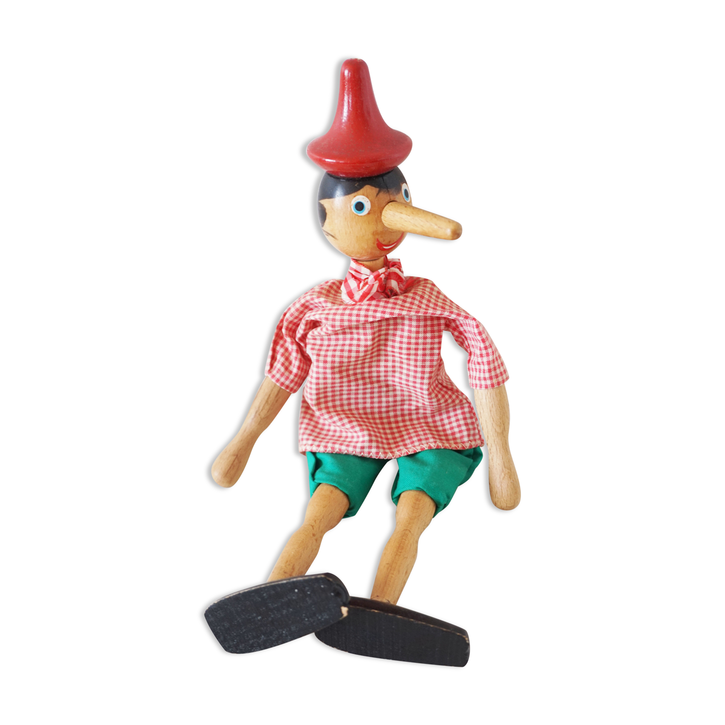 Pinocchio ancien en bois
