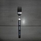 24-piece stainless steel cutlery set with pearly handles