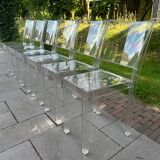 6 Kartell dining chairs