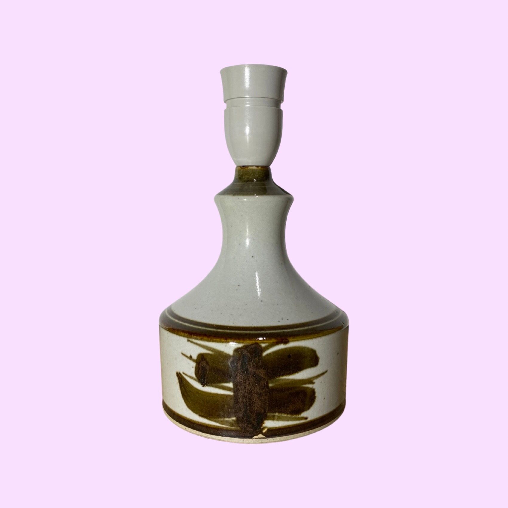 Stentøj Vintage Table Lamp Made In Denmark 1960s - Ceramic Lighting Designed by Hanne Stentøj