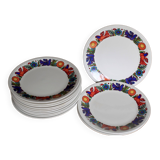 Acapulco Villeroy and Boch dinner plates 24cm (set or unit)