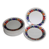 Acapulco Villeroy and Boch dinner plates 24cm (set or unit)