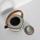 Michael Andersen & Søn glazed ceramic teapot, Denmark 1960s