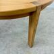 Ancienne table a rallonges en orme massif des années 70/80 design maison regain vintage
