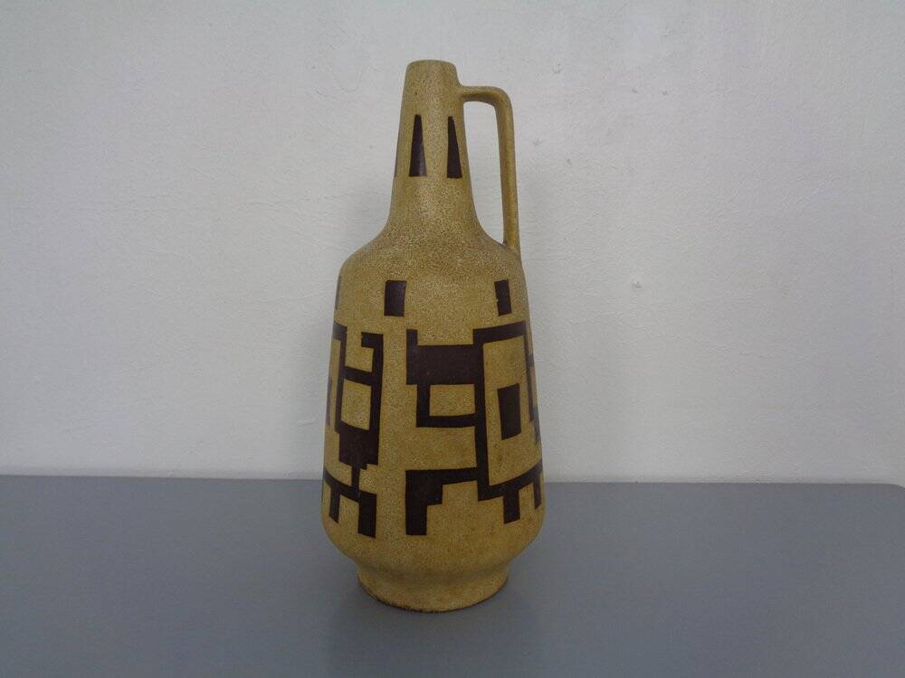 Mid-Century German Studio Ceramic Vase, 1950s