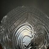 Pressed glass globe from the 60s