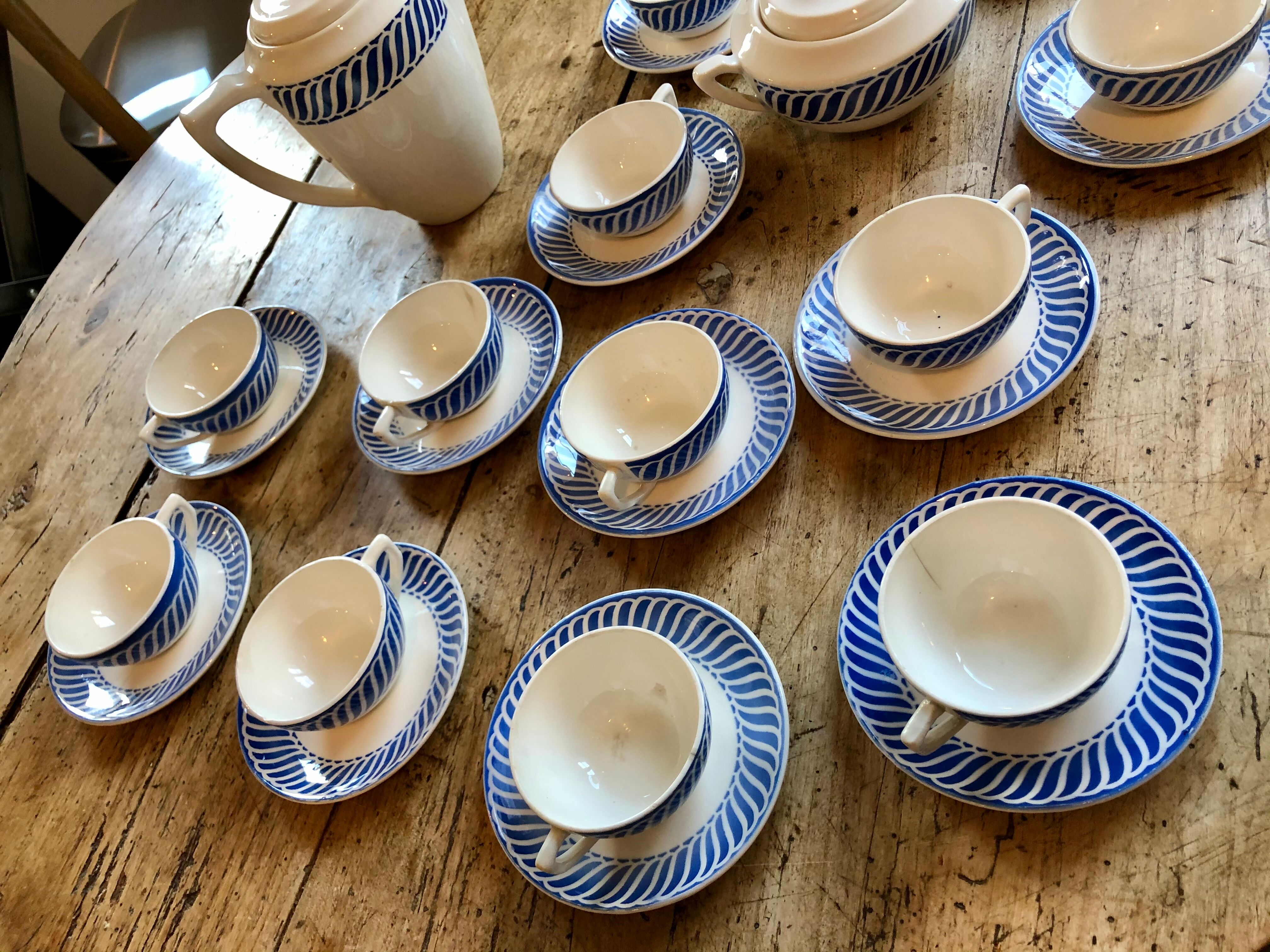 Digoin's "Jacquot" coffee service