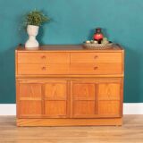 Retro Teak 1960s Nathan Squares Sideboard