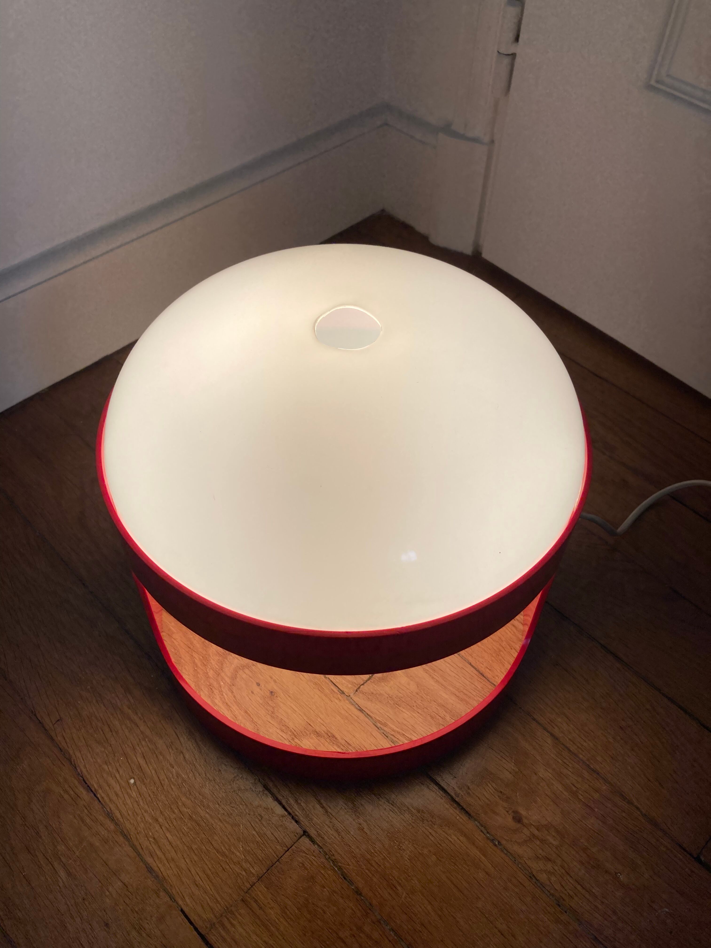 Table lamp KD27 design Joe Colombo published by Kartell, distributed by Husqvarna