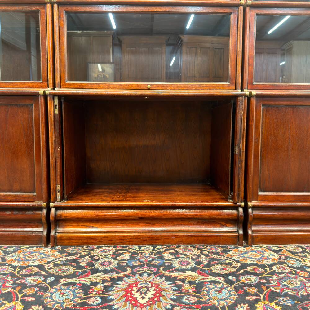 Classic English Globe Wernicke Style Bookcase
