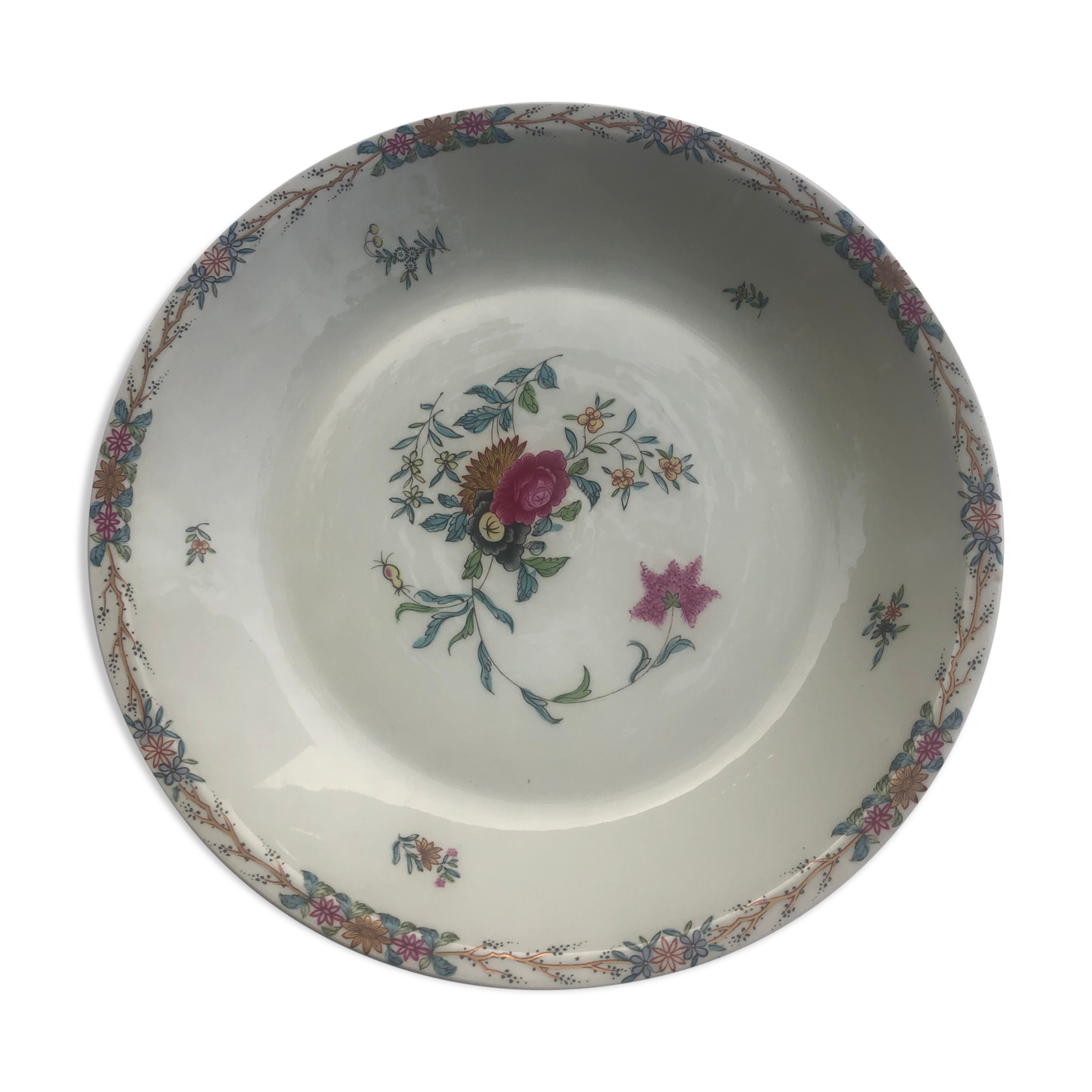 Hollow dish haviland pondichery