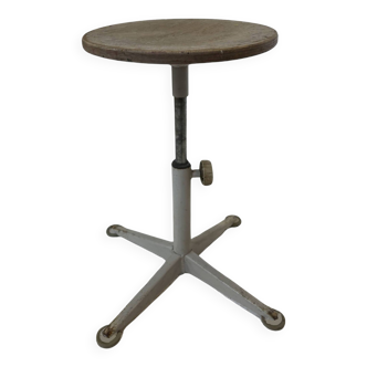 Vintage stool working chair by Friso Kramer for Ahrend de Cirkel