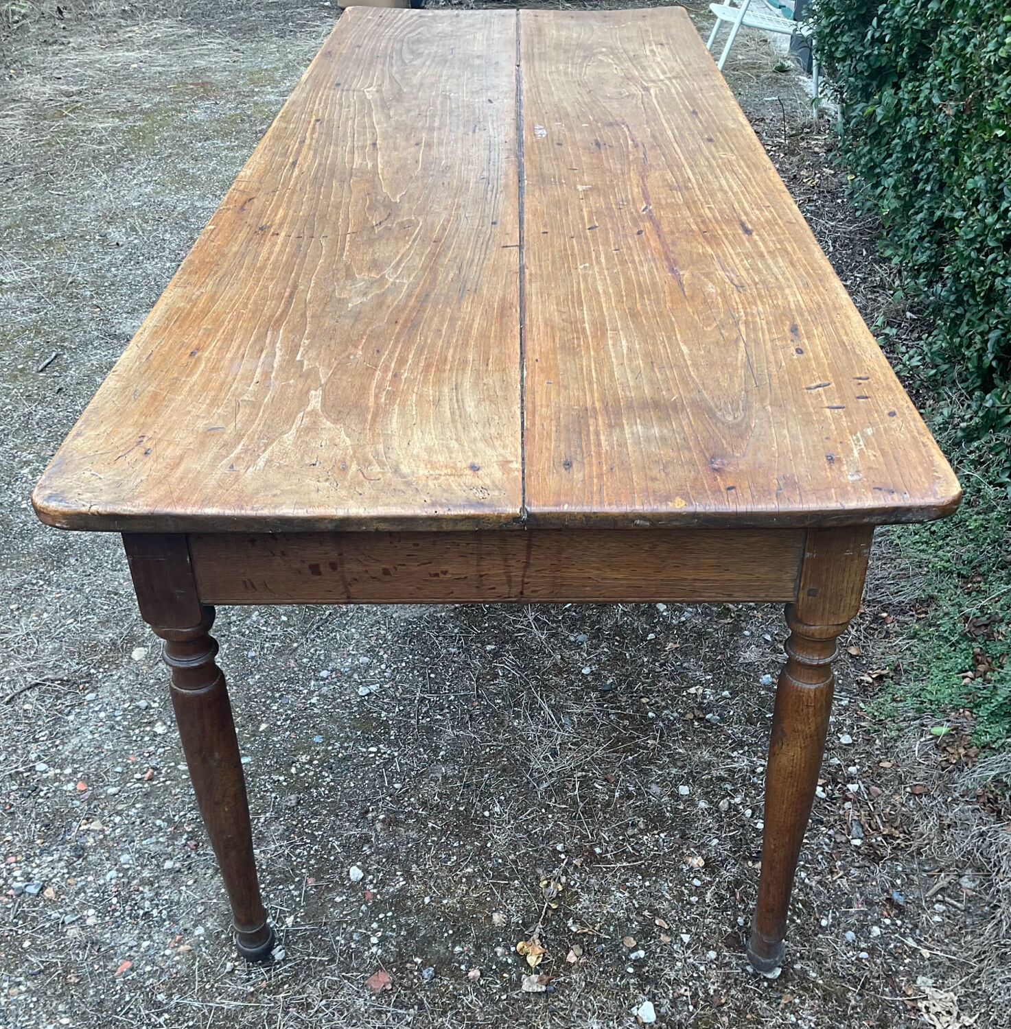 Old farm table 220x80cm