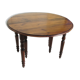Table ronde extensible à 6 pieds, capacité 20 personnes