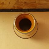 Ancien vase céramique beige gris brun w. germany vintage