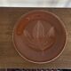 Plate by Robert Picault, modernist, 1960, leaf.