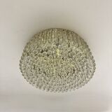 Flush mount with Swarovski crystals , 1970s
