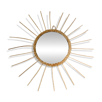 Miroir en osier