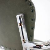 Set of three Bauhaus chrome dining chairs by Mauser, 1940s