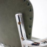 Set of three Bauhaus chrome dining chairs by Mauser, 1940s