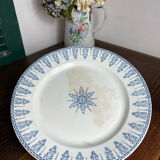 Serving dish, iron earth, Gien