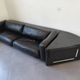 Cini Boeri - Gradual Lounge Sofa Black Leather Knoll/Gavina
