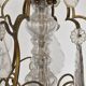 Lustre cage à six lumières