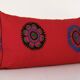 Vintage embroidered cushion cover 41x76 cm