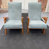 Pair of vintage armchairs