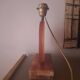 Pied de lampe en onyx, années 80