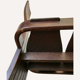Steam bent Arts and Crafts oak organic shaped revival chair, 1960s - 1970s