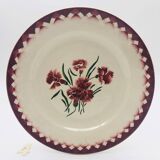 6 Sarreguemines flat plates “Mignardise” model