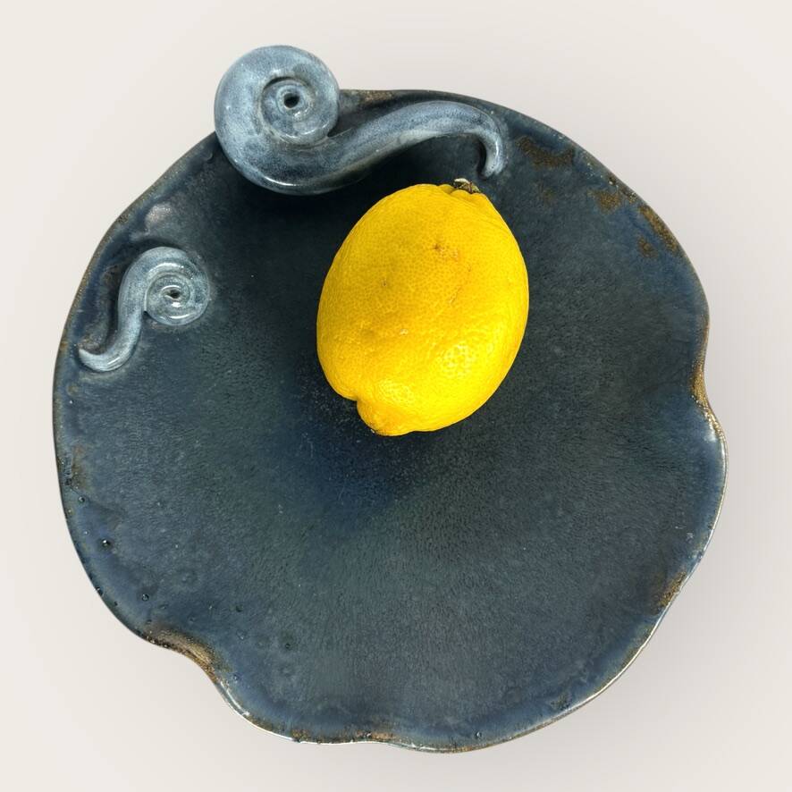 Antonio Lampecco ceramic tray Belgium 2000